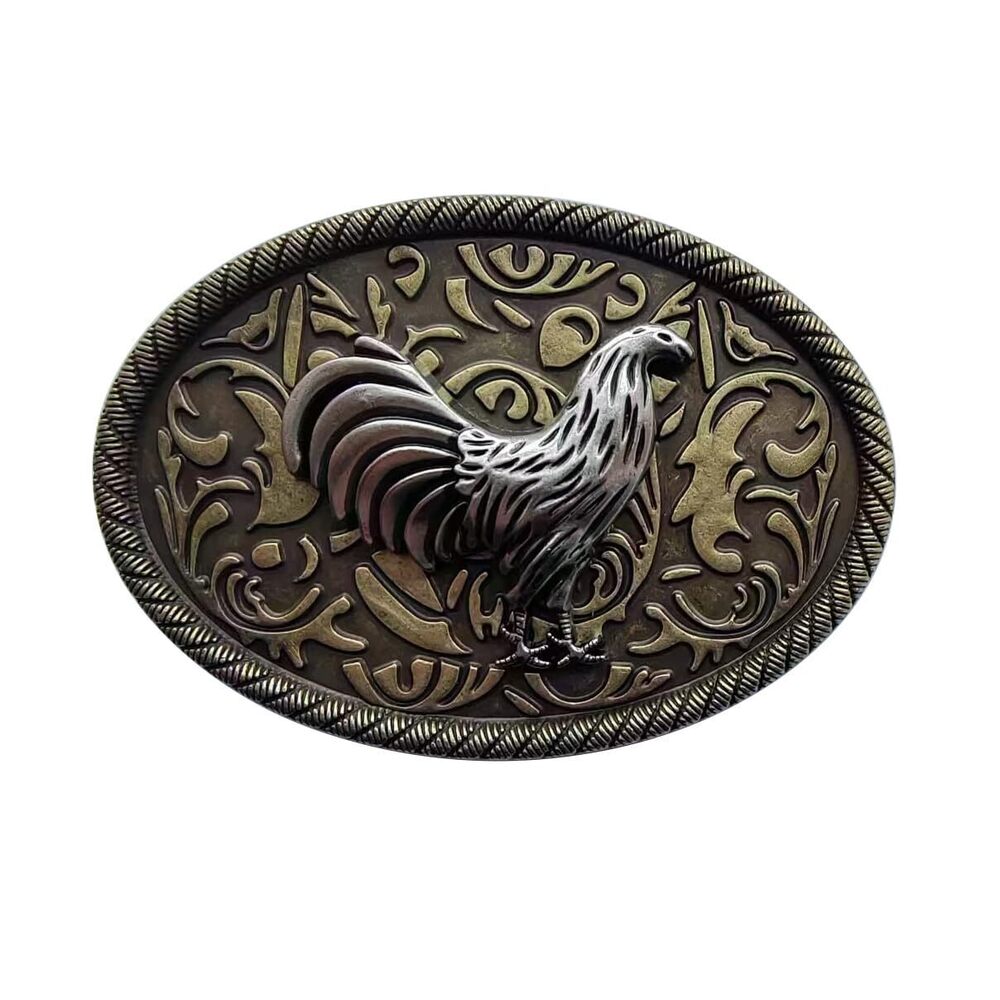 7717 Cowboy Belt Buckle Western Belt Buckle Cool Cowgirl Belt Buckles